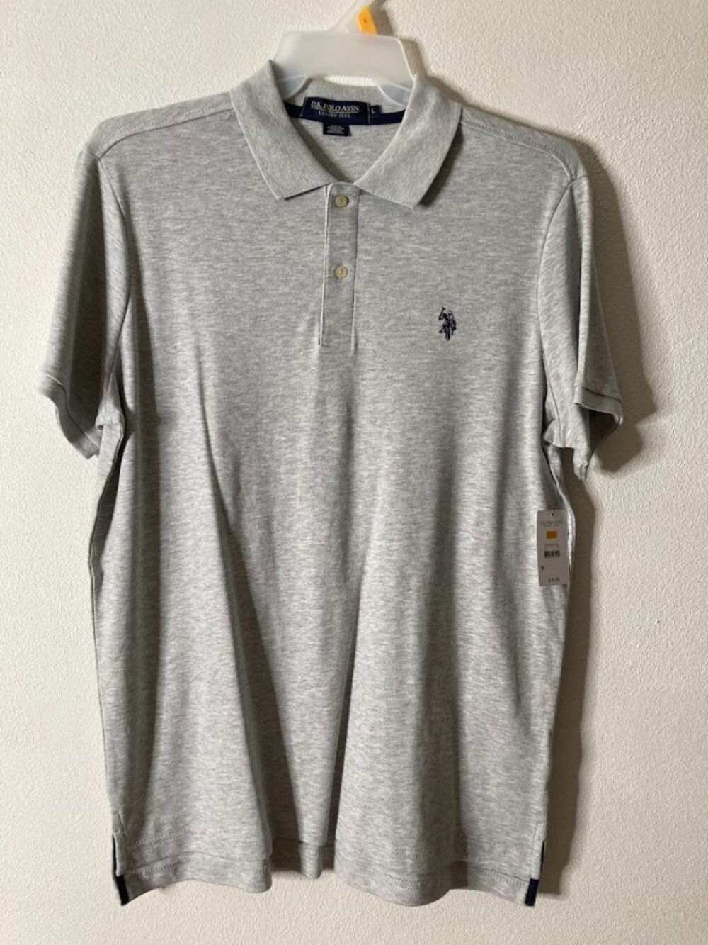 U.S. POLO Men's Classic Short Sleeve Polo Shirt ，Size L